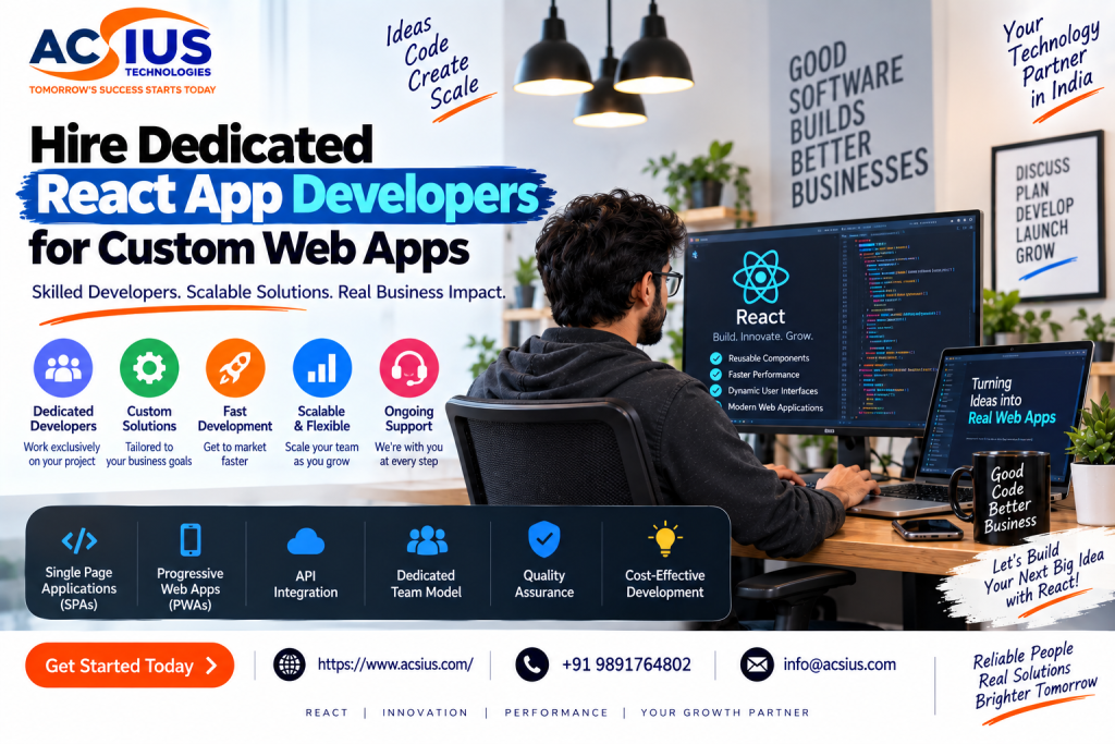 Hire Dedicated React App Developers