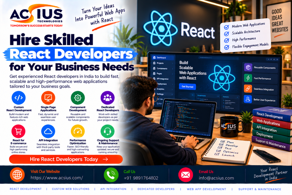 Hire Dedicated React App Developers