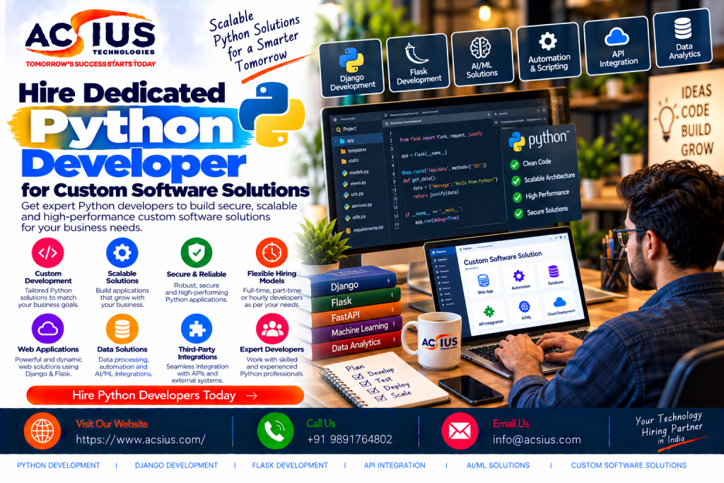 hire dedicated python developer
