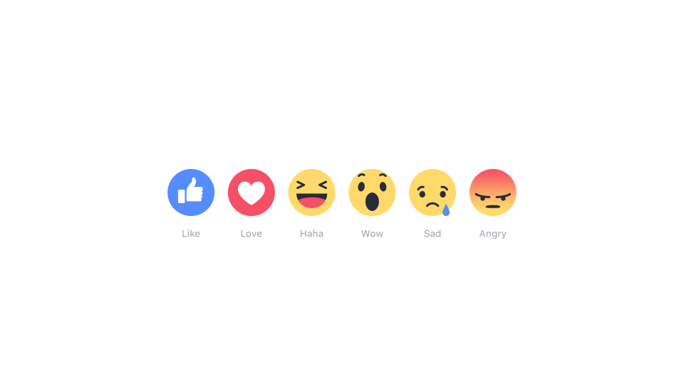 New Reactions Launched Globally By Facebook