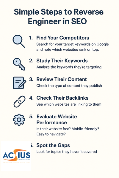 Simple Steps to Reverse Engineer in SEO