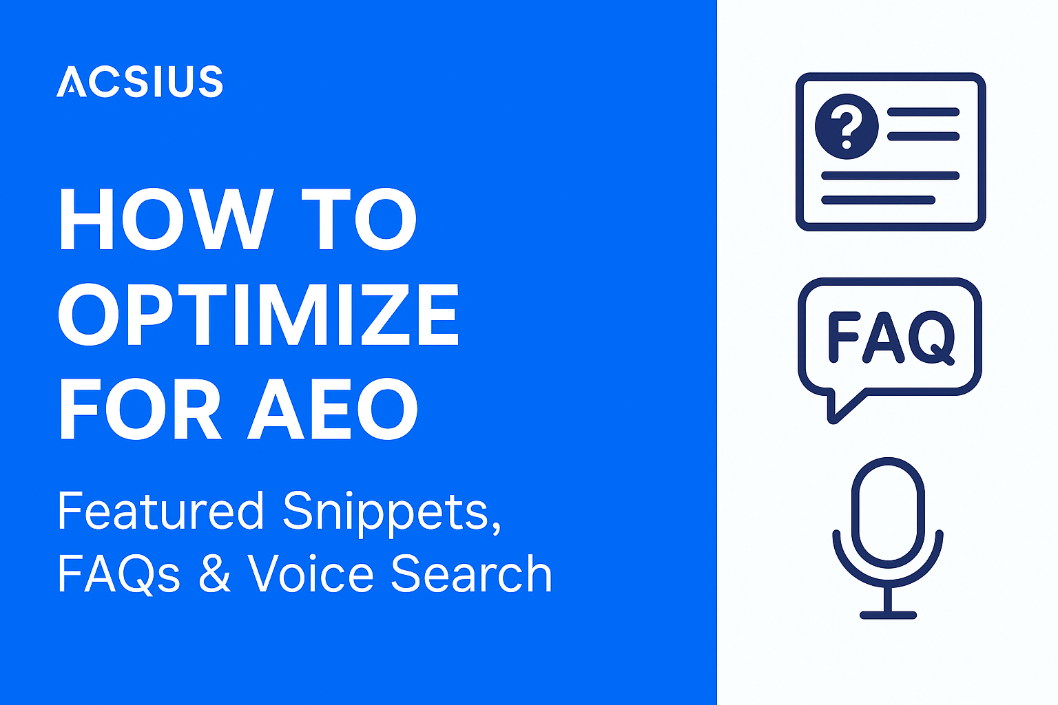 AEO Optimization Services