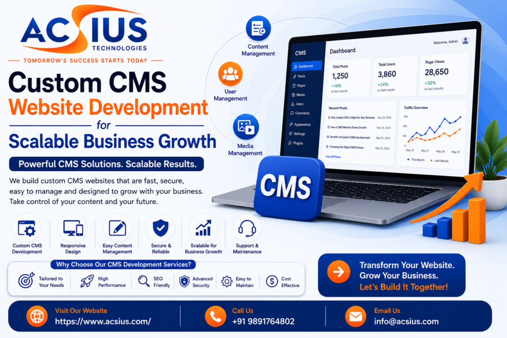 Custom CMS Website Development
