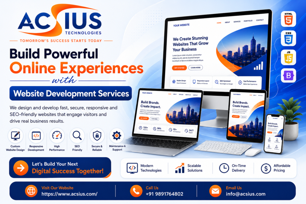 Web Development Services india