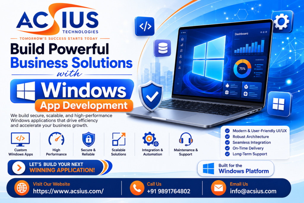 Windows App Development Services