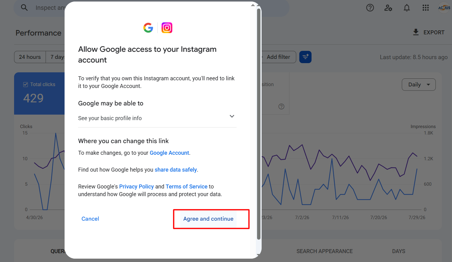 Authenticate Your Account