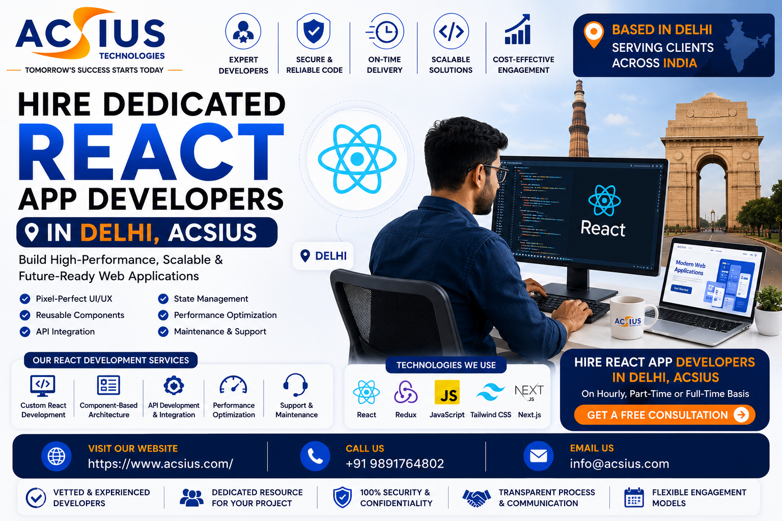 Hire Dedicated React App Developers