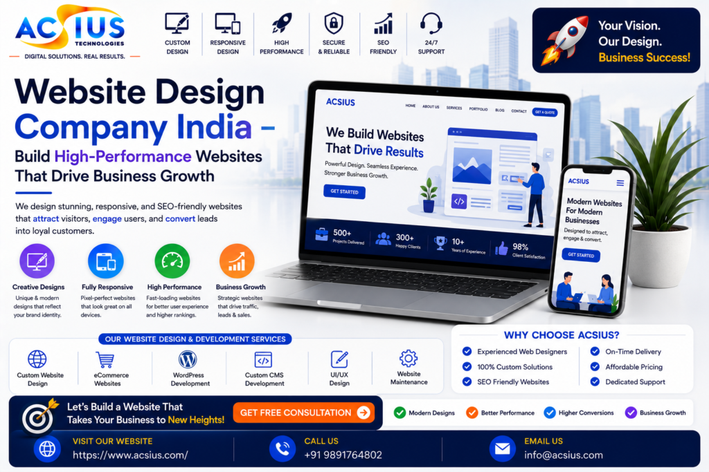 Website Design Company India